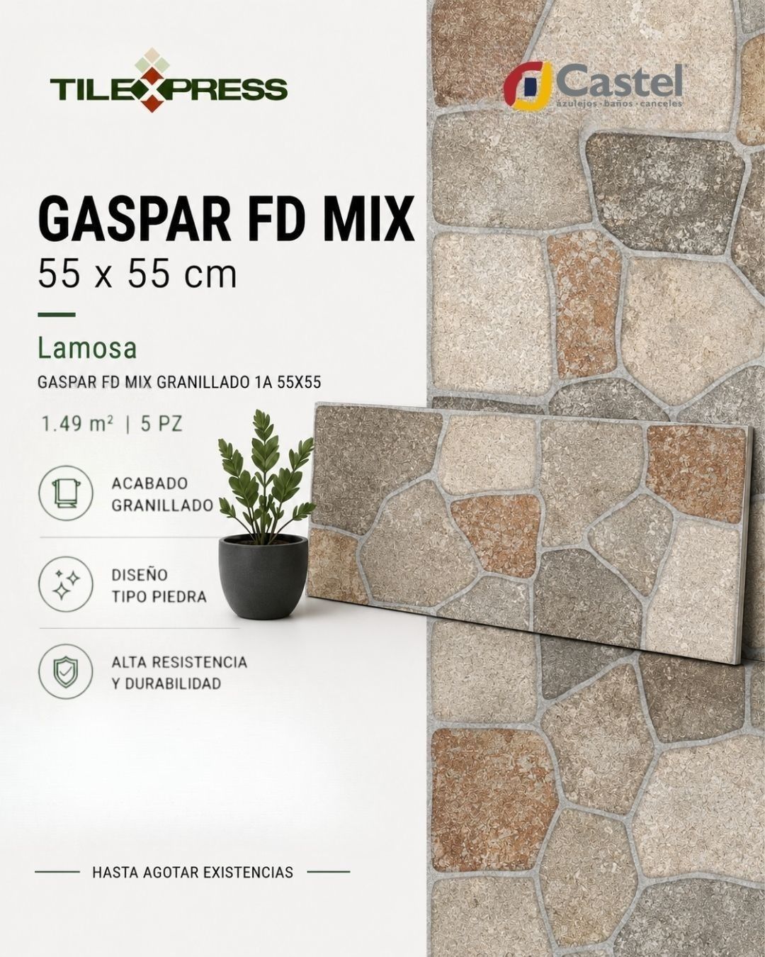 Promo Tile-Express, Castel Gaspar FD MiX